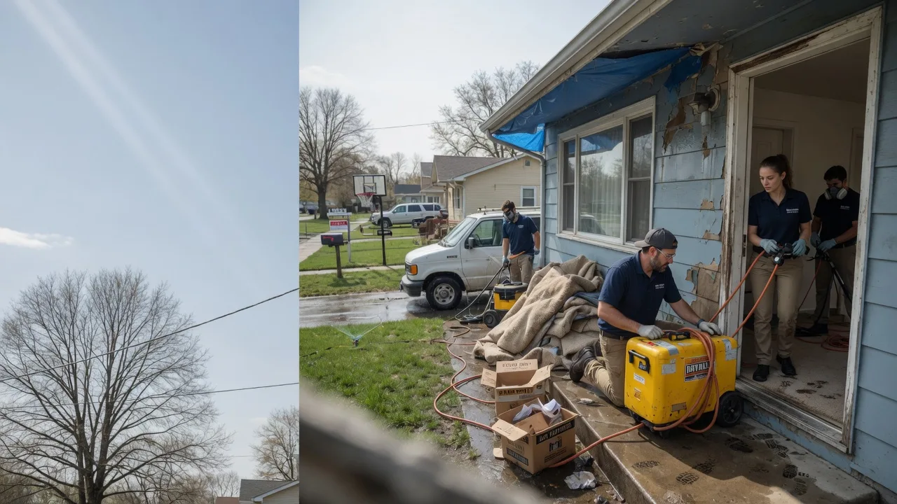Basement Flood Cleanup in Clarkson, KY near me
